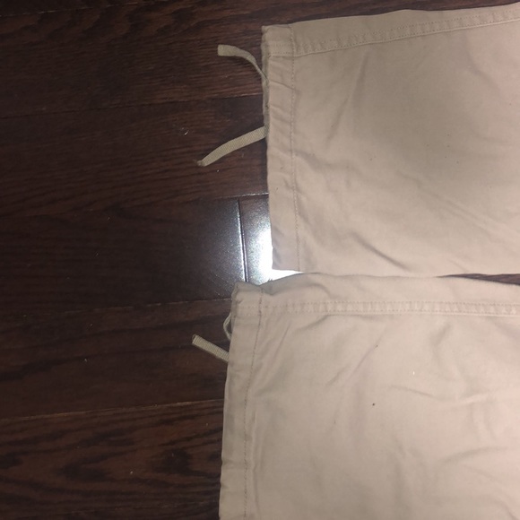 Beige cargo pants oversized - Picture 3 of 8